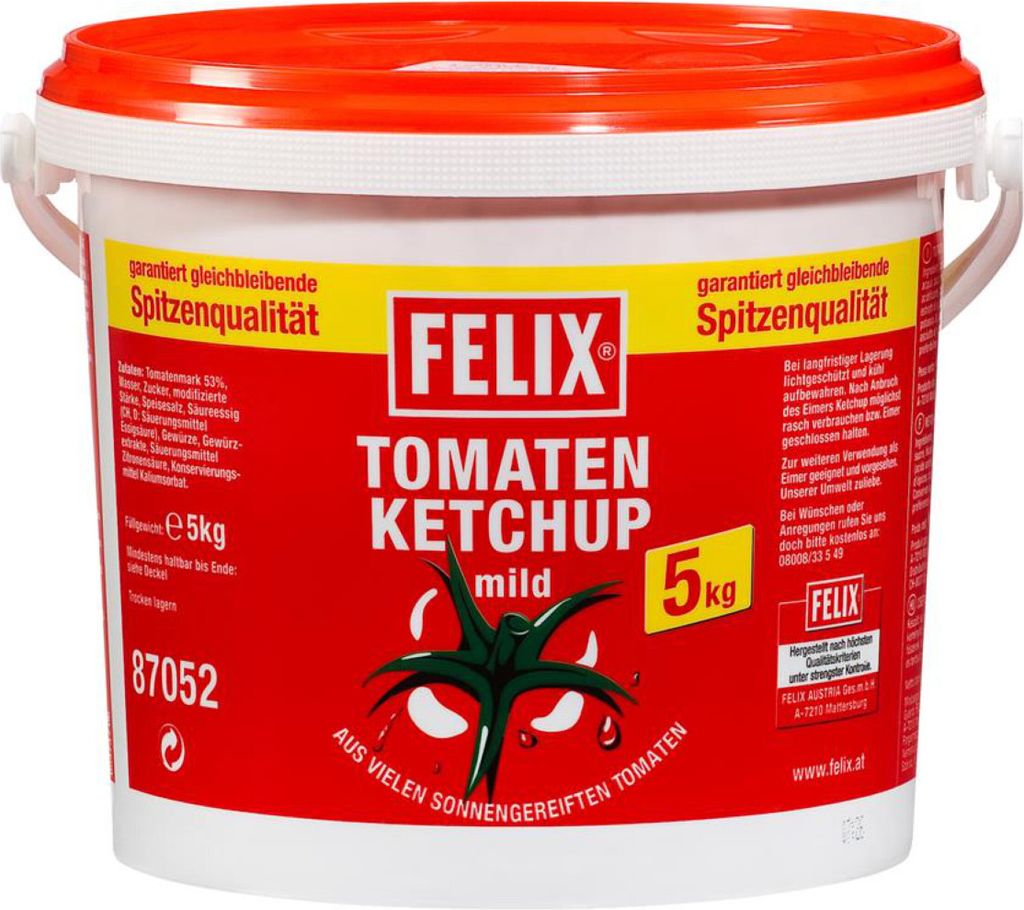 FELIX Ketchup 5kg 5000g