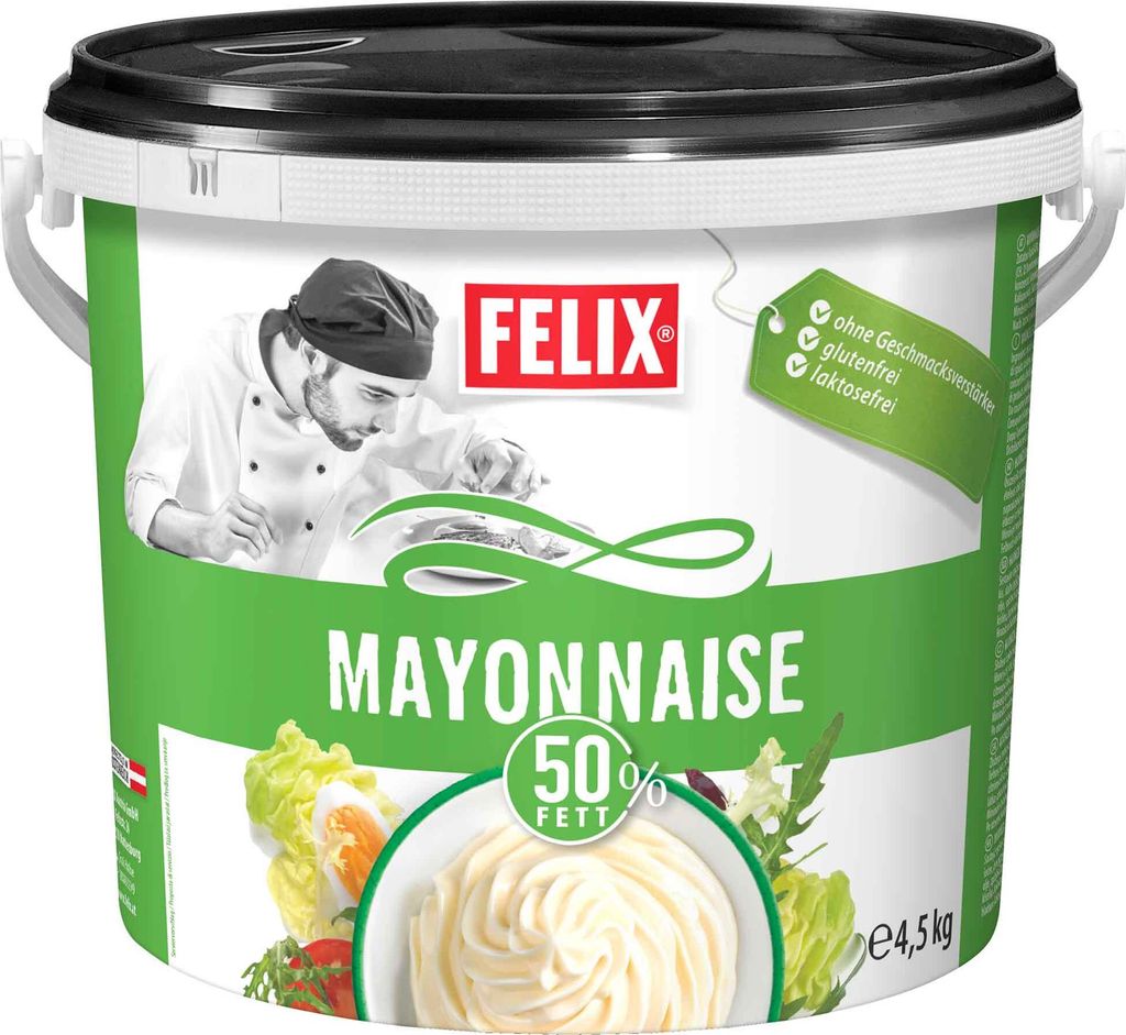 FELIX Mayonnaise 50 percent 4500g