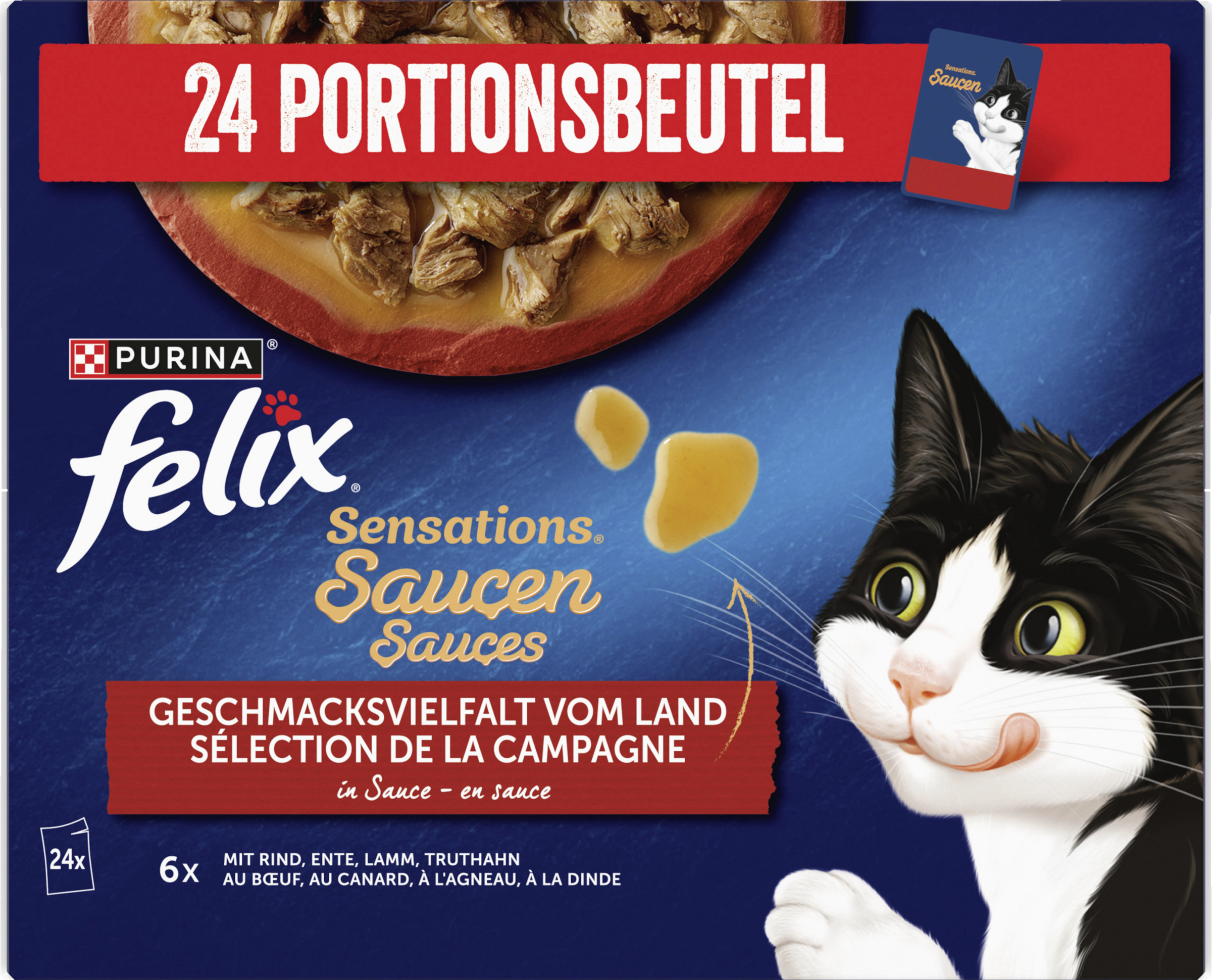 Felix Sensation Country Flavor Variety in Sauce Multipack