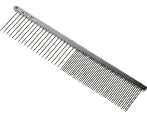 Hornbach Aesculap fur comb with stainless steel handle 220 x 40 mm