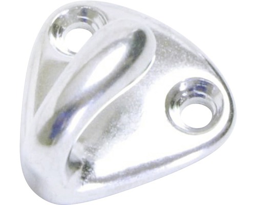 Pösamo Fender hook with open eyelet stainless steel