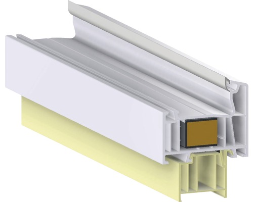 Hornbach Window sill connection profile for ARON Basic/Comfort 30 mm L: 140 cm