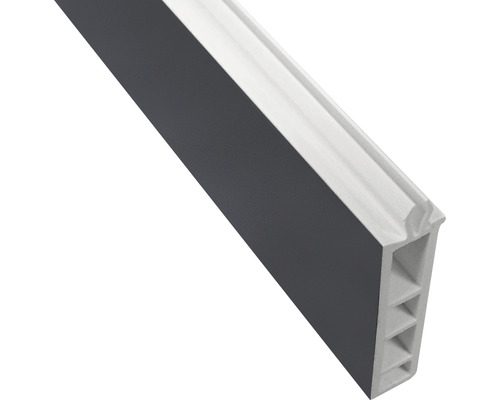 Hornbach Window sill connection profile for sliding door 3000x50 mm titanium