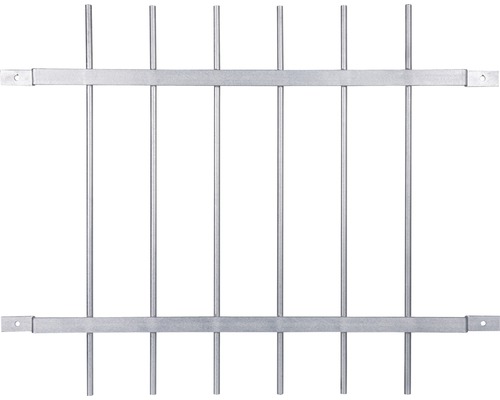 Alberts Window grille Friedberg galvanized, 940x740 mm