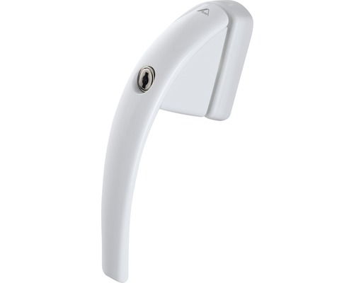 Hornbach Window handle ARON RotoSwing White lockable