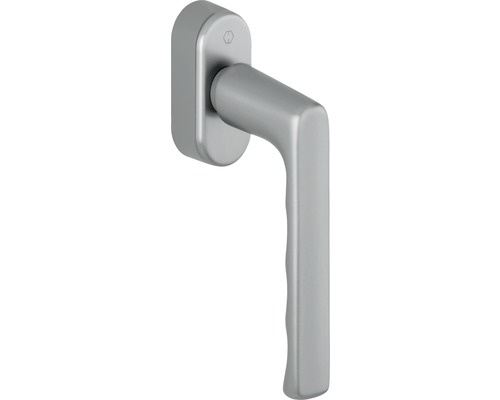 Window handle Hoppe SecuForte 11701335 Hamburg 0700/UD9020 Pin length variable 32-42 mm including fastening screws