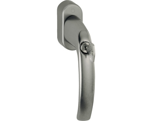 Hornbach Window handle steel colored for ARON passive lockable (40 mm mandrel bar)