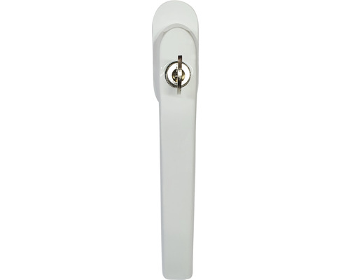 Hornbach White lockable window handle