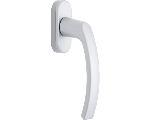 Alpertec Window olive (window handle) Nepomuk aluminum/matt white