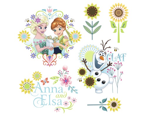Komar Window sticker Disney Frozen Flower 31 x 31 cm