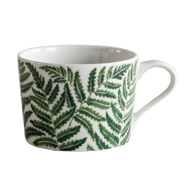 gotefors-porslin Fern Cup 24 cl, Green