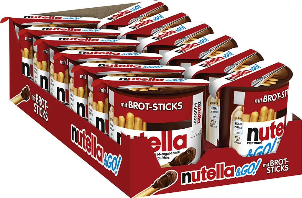 Ferrero Nutella & Go im 12er Big-Pack (12 x 52g)