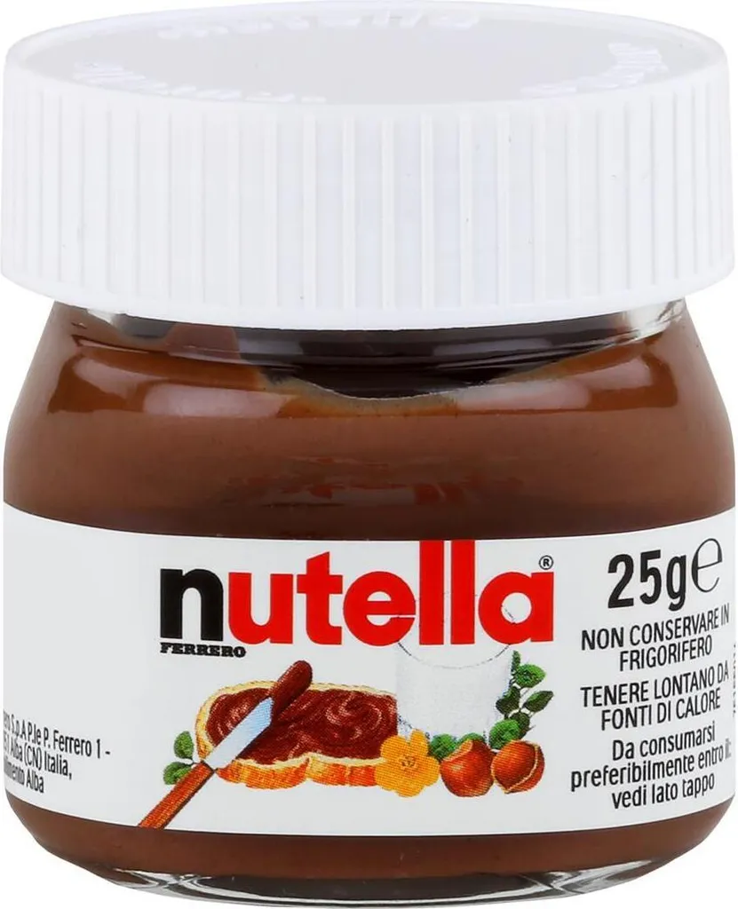 Ferrero Nutella Mini Jar Chocolate Spread 25g - Nut Nougat