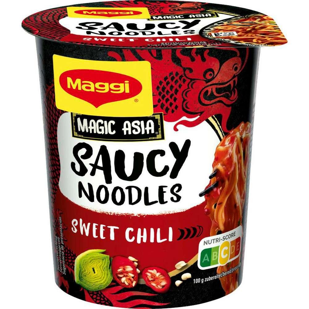 Maggi Ready meal Magic Asia, Saucy Noodles, Sweet Chili