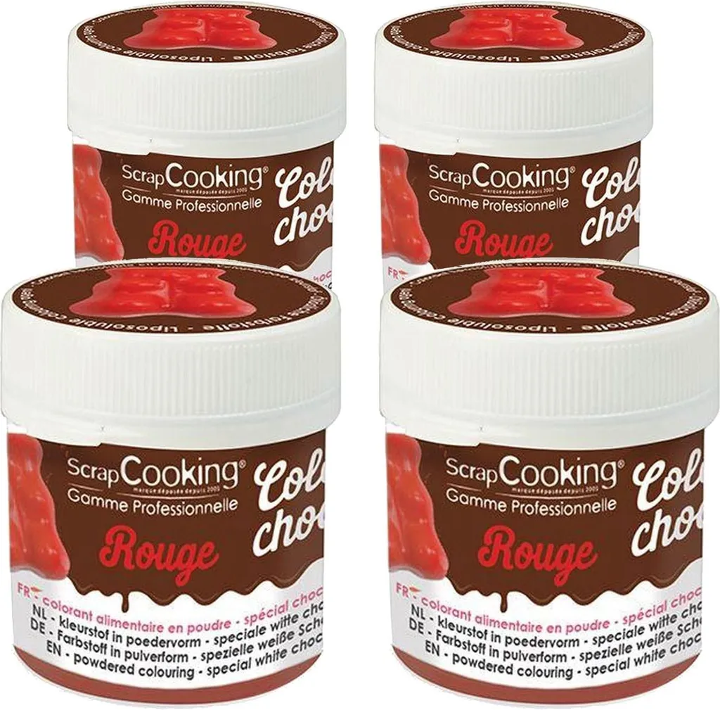 ScrapCooking Fat-soluble food coloring 20 g - red