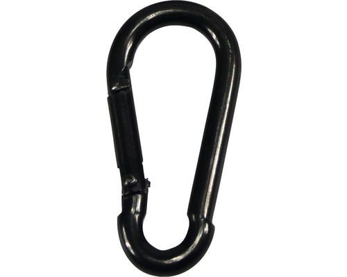Pösamo Fire brigade carabiner 10x100 mm black galvanized