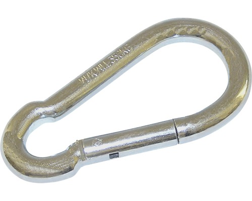 Dresselhaus Fire brigade carabiner 4x40 mm galvanized 20 pieces