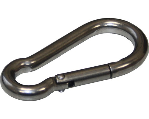 Dresselhaus Fire brigade carabiner 8x80 mm stainless steel A4 20 pieces