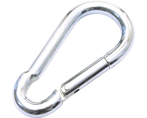 Fire brigade carabiner Pösamo Ø 12x140 mm mm steel galvanized 1 piece