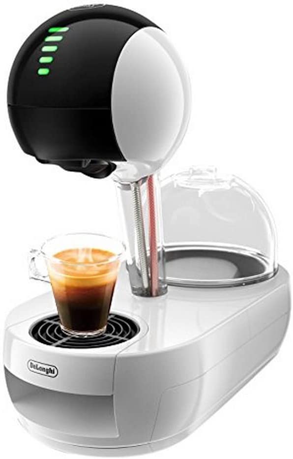 DeLonghi Stelia - coffee makers (Freestanding, Nescafe Dolce Gusto, Coffee capsule, White, 50/60 Hz, Cup)
