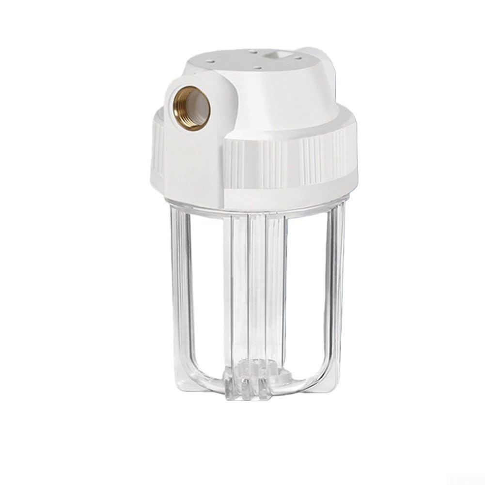 12.7 cm water filter bottle pre-filter for clean drinking with visibility and design, compatible with multiple home water purification systems (1.27 cm)