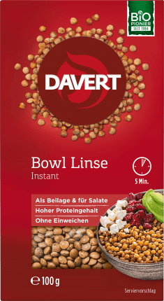 Davert Lenses, Instant Bowl Lenses, Mountain Lenses, 100 g