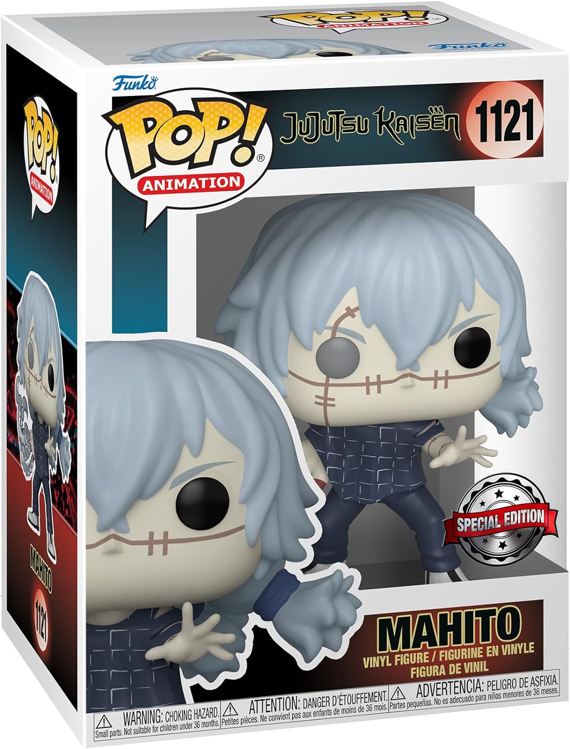 Funko Pop! Animation: JJK - Mahito - (New Arms) - Jujutsu Kaisen - Vinyl Collectible Figure - Gift Idea - Official Merchandise - Toy for Children and Adults - Anime Fans