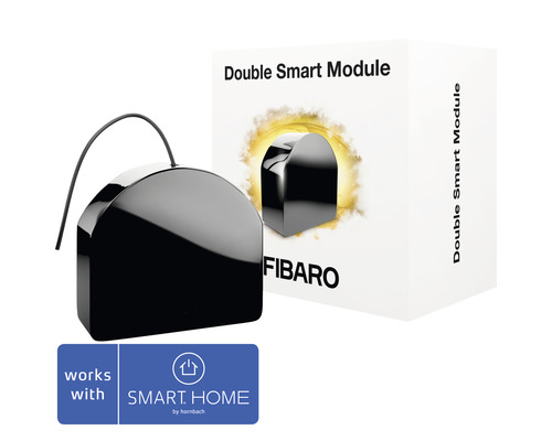 Fibaro Double Smart Module FGS-224 - Compatible with SMART HOME by hornbach