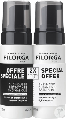 Filorga Skin-Prep Duo Enzymatic Cleansing Foam 2x150ml