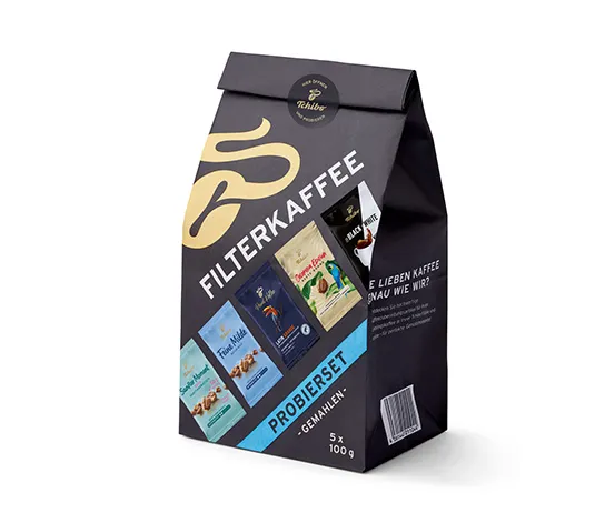 Tchibo Filter coffee tasting set - 5x 100 g ground
