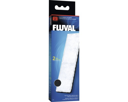 Filter insert Fluval U 3 poly-activated carbon