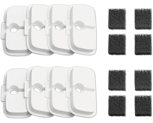 Petlibro Dock filter insert. Drinking fountain replacement filters (8 pieces) for smart cat fountain.