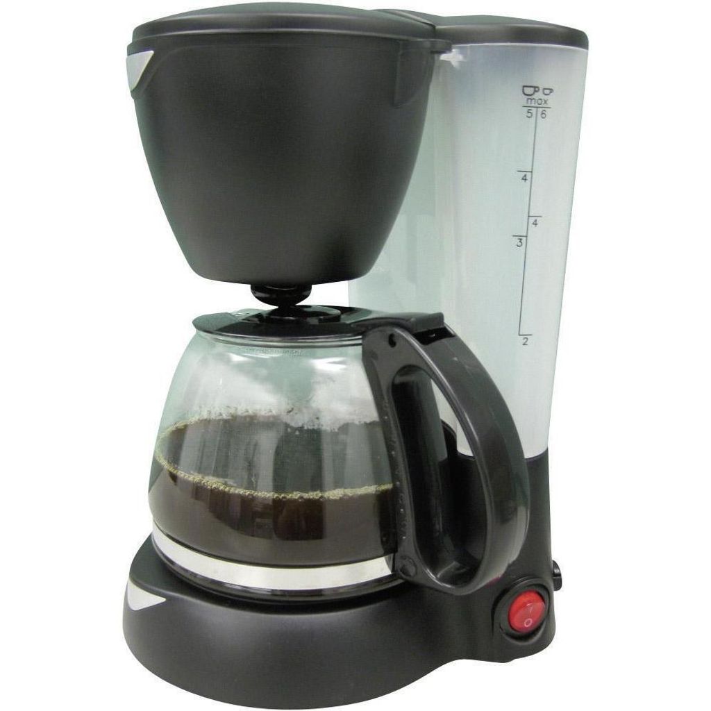 Filter coffee machine – 6 cups – Black – 170 W
