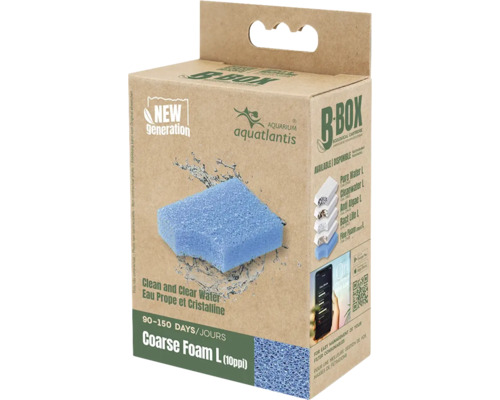 Filter material Aquatlantis B-Box filter sponge coarse L for Bio Box internal filter also prefilter