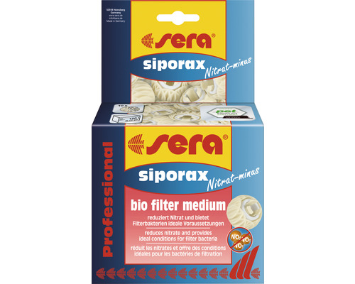 Filter medium sera siporax nitrate minus 145 g