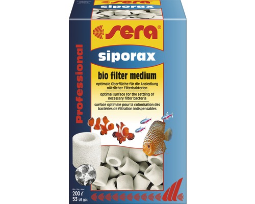 Filter medium Sera Siporax® 15 mm, 1000 ml, 290g biological filter medium made of sintered glass