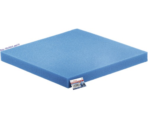 Filter foam PAPILLON fine 50x50x3 cm blue