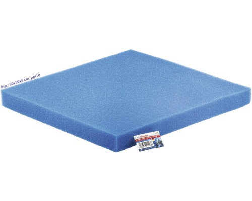 Filter foam PAPILLON coarse 100x100x10 cm blue