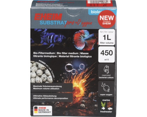 Filter substrate EHEIM SUBSTRATpro+ O₂xygen approx. 1 l 730 g