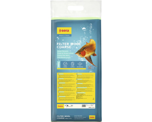 Filter floss Sera Filter Wool Coarse coarse 1 kg
