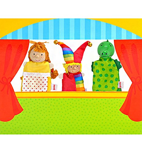 Goki Finger Puppets Set Kasper Theatre I
