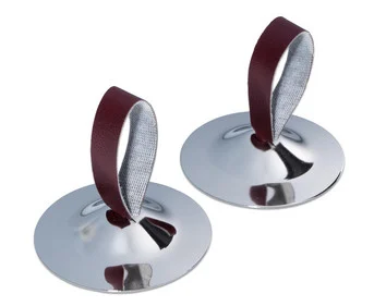 Steel finger cymbals