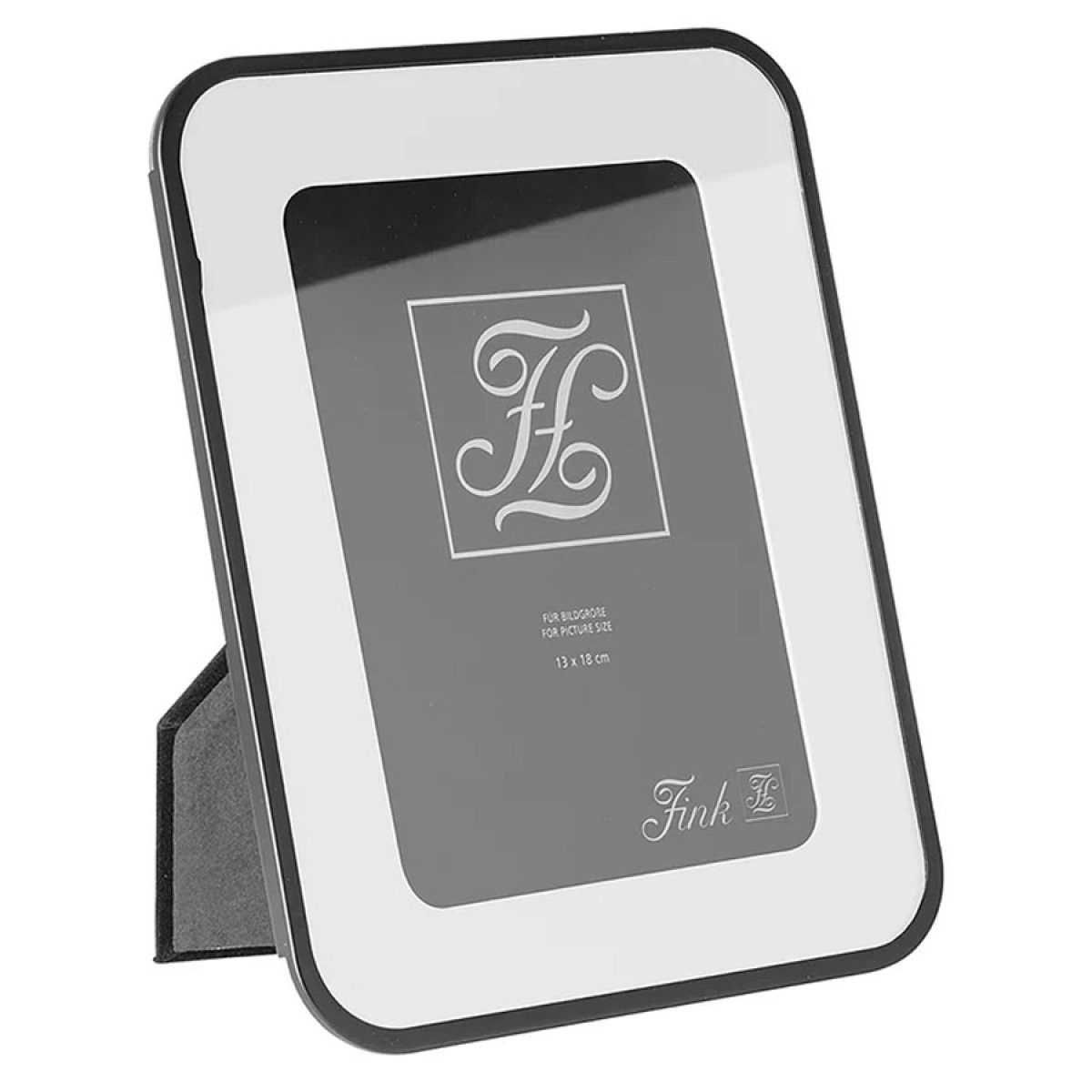 Fink picture frame Miko black powder-coated (13x18