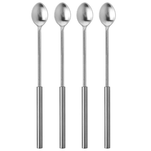 Fink Studio Latte Macchiato Spoon Blind Taste Grey Matte