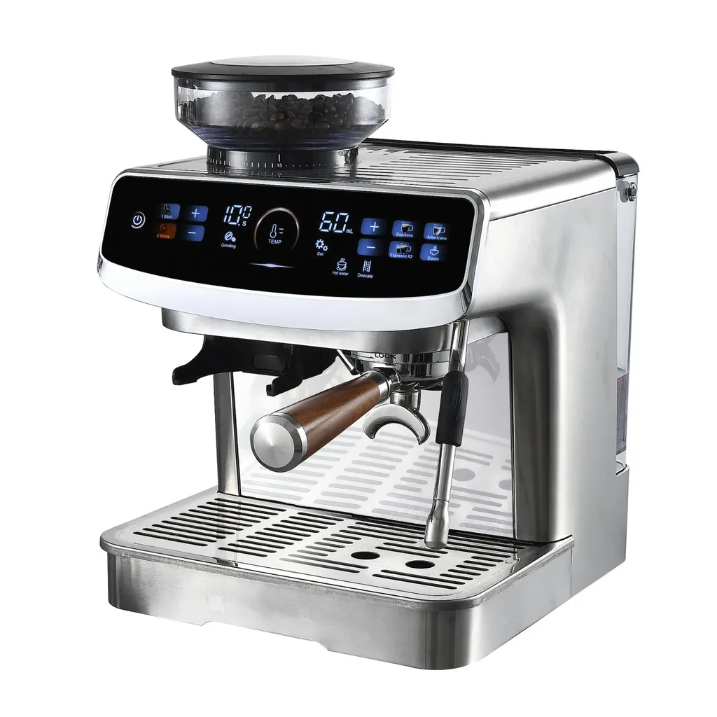 Finlux FEM-1935D Espresso Machine, 20 Bar, 2450 W