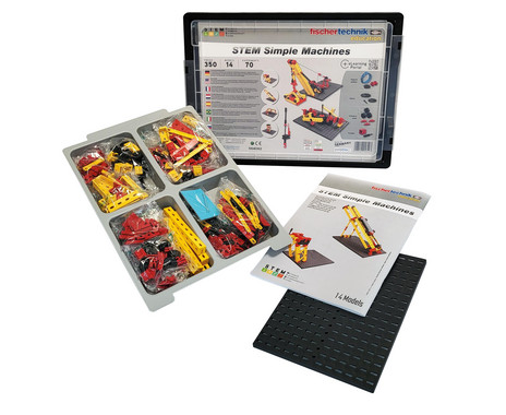 fischertechnik construction kit “STEM Simple Machines”