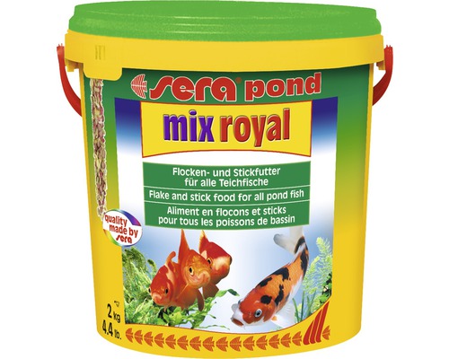 Fish food sera pond mix royal 10 l