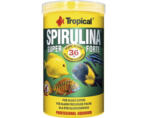 Fish food Tropical Spirulina Super forte 1000ml