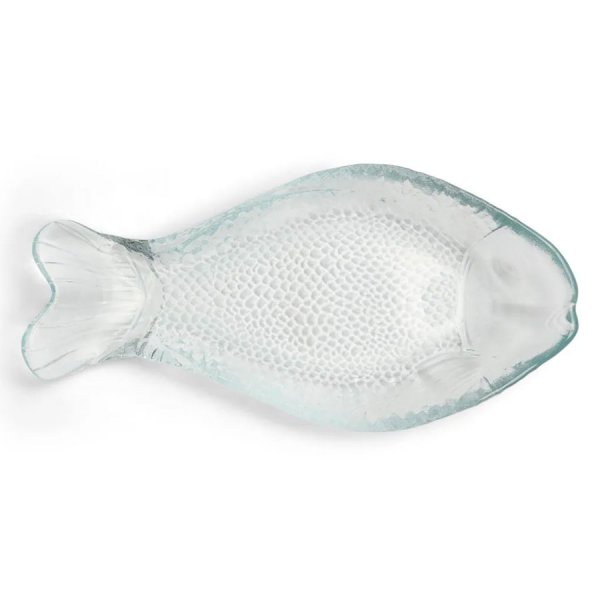 Riviera Maison Classic Fish Plate Glass (24cm) by Riviera Maison