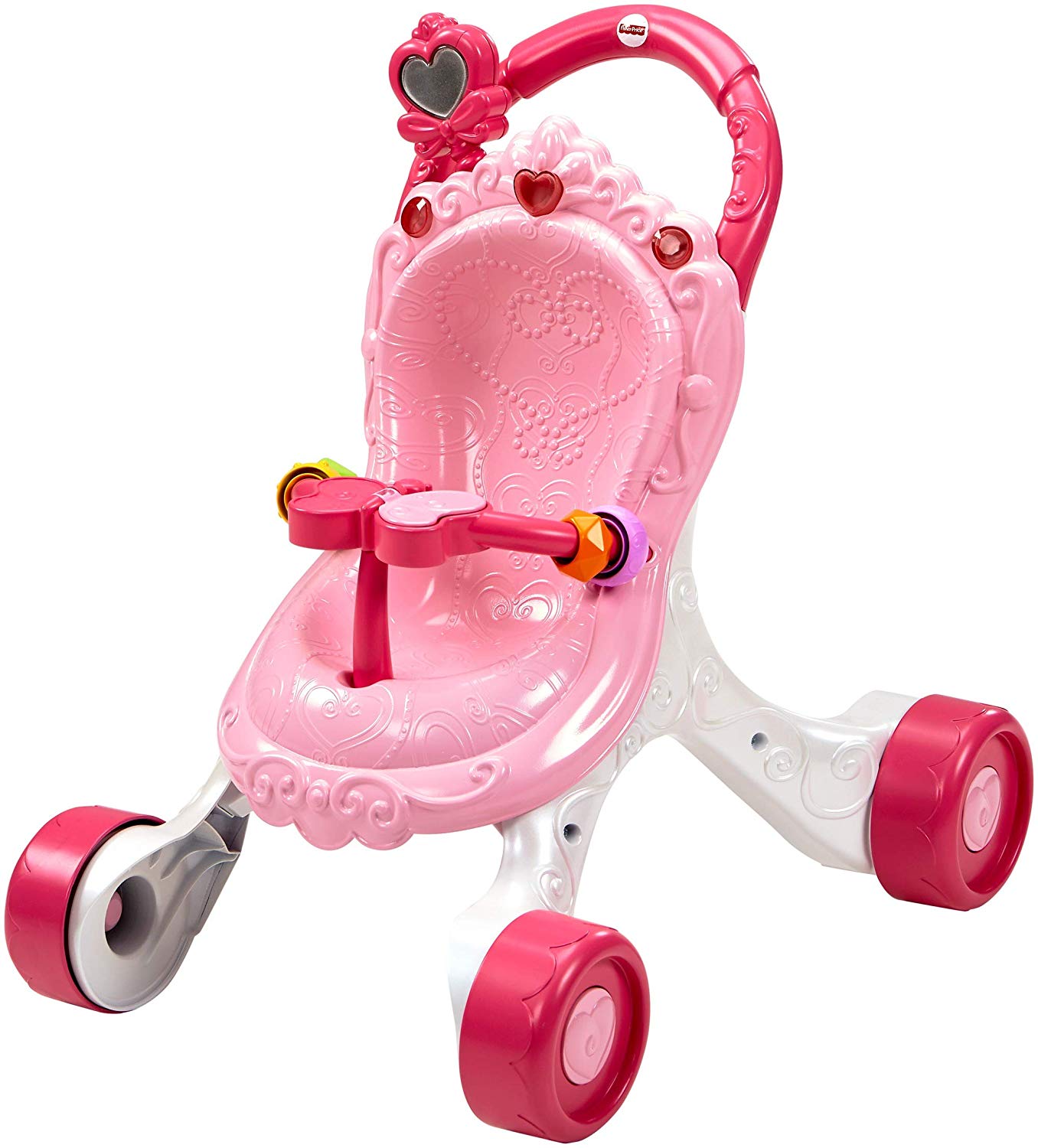 Fisher Price Fisher-Price Cgn65 Princess Mommy Music Fun Dolls Pram